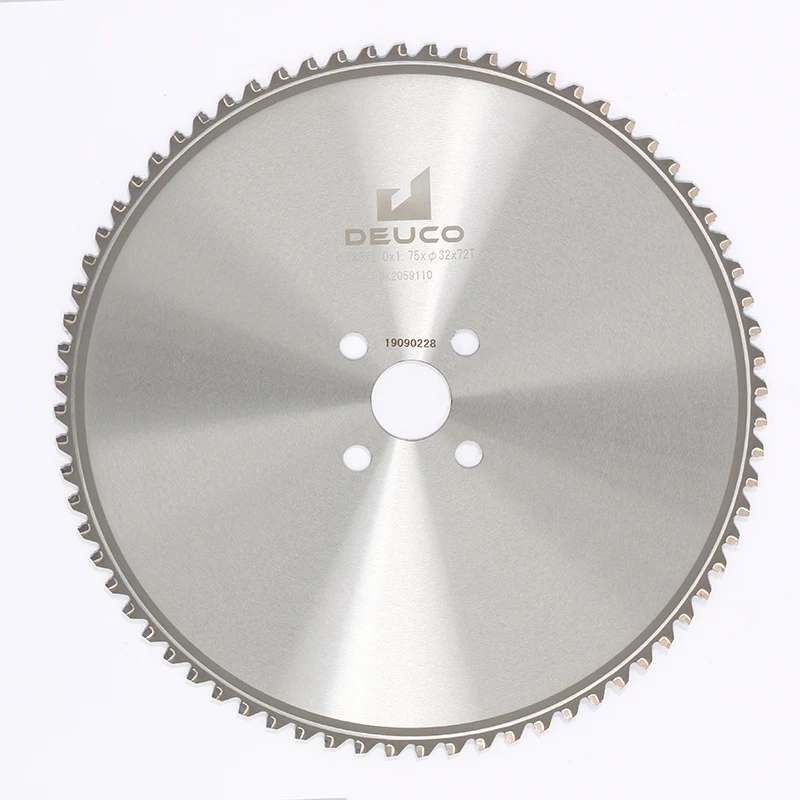 Deuco Selling Cold Saw Blade Steel Ceramic Cutting  Metal Carbide Cold Saw Blade