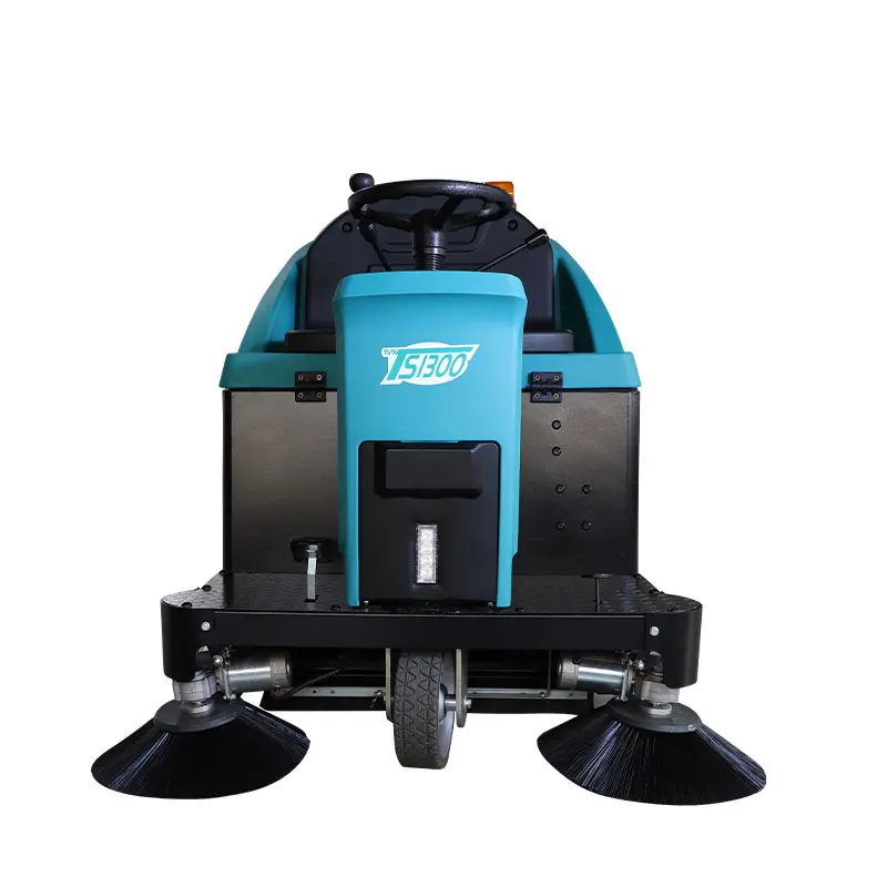 TVX TS1300 Series street sweeper broom mini street sweeper for sale electric street sweeper