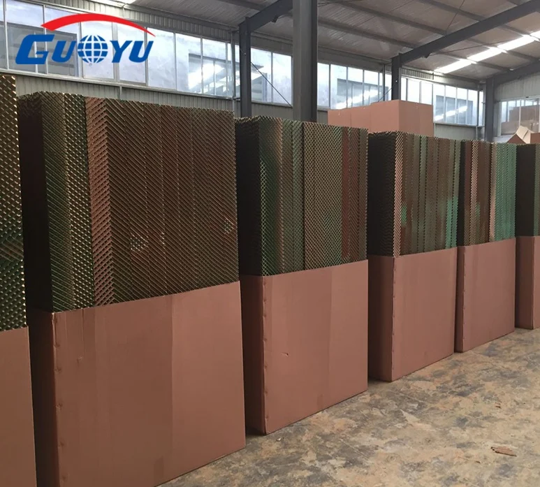 GuoYu 5090/7090/6090 Honey Comb Cooling Pad Air Cooler For Fan Pad Cooling System