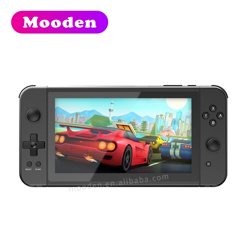 L X70 портативная игровая приставка 7 дюймов сенсорный экран 64bit Ретро портативная игровая консоль HD ТВ-выход видео Игровая приставка для PS1