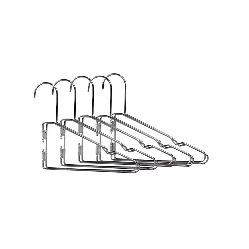 Kindome new arrival high quality hot sale foldable metal clothes metal hanger in USA market