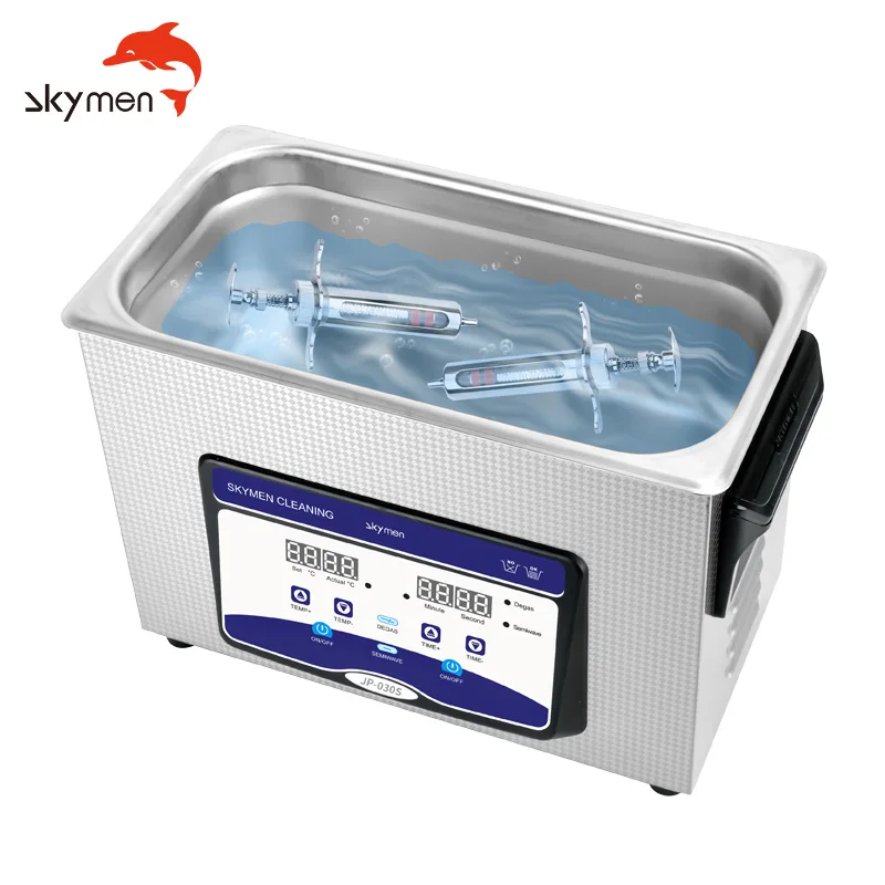 Skymen JP-030S 4.5L digital industrial sonic soak- mini portable stainless steel cleaner 5 litre ultrasonic machine mini