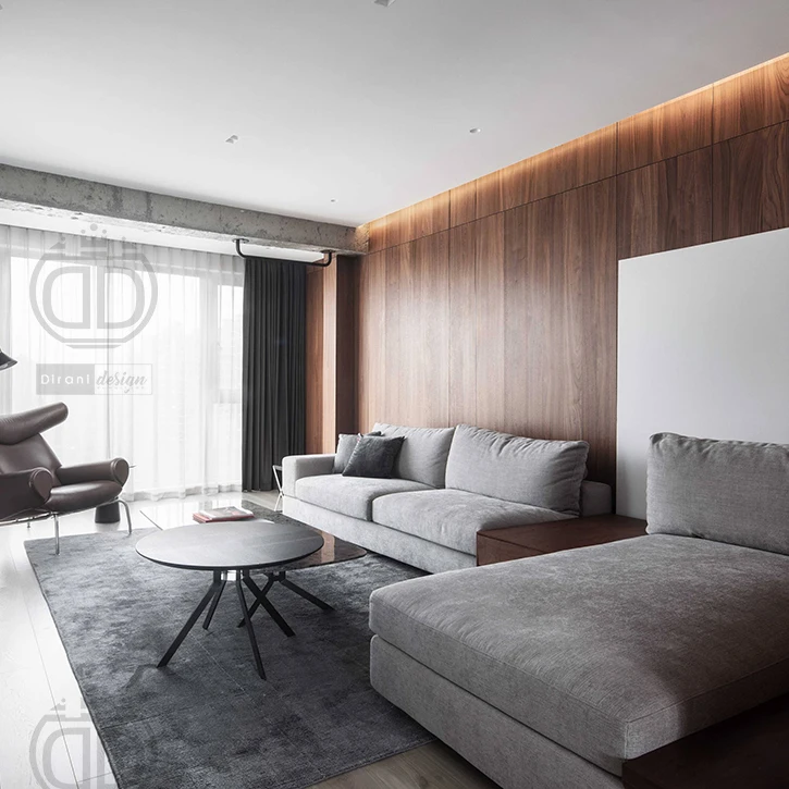 Nordic luxury big Italian sofa designer living room sectional corner sofa furniture living room