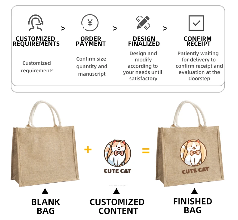 2024 environmentally friendly jute sail bag, coarse linen reusable linen beach bag, coarse linen handbag