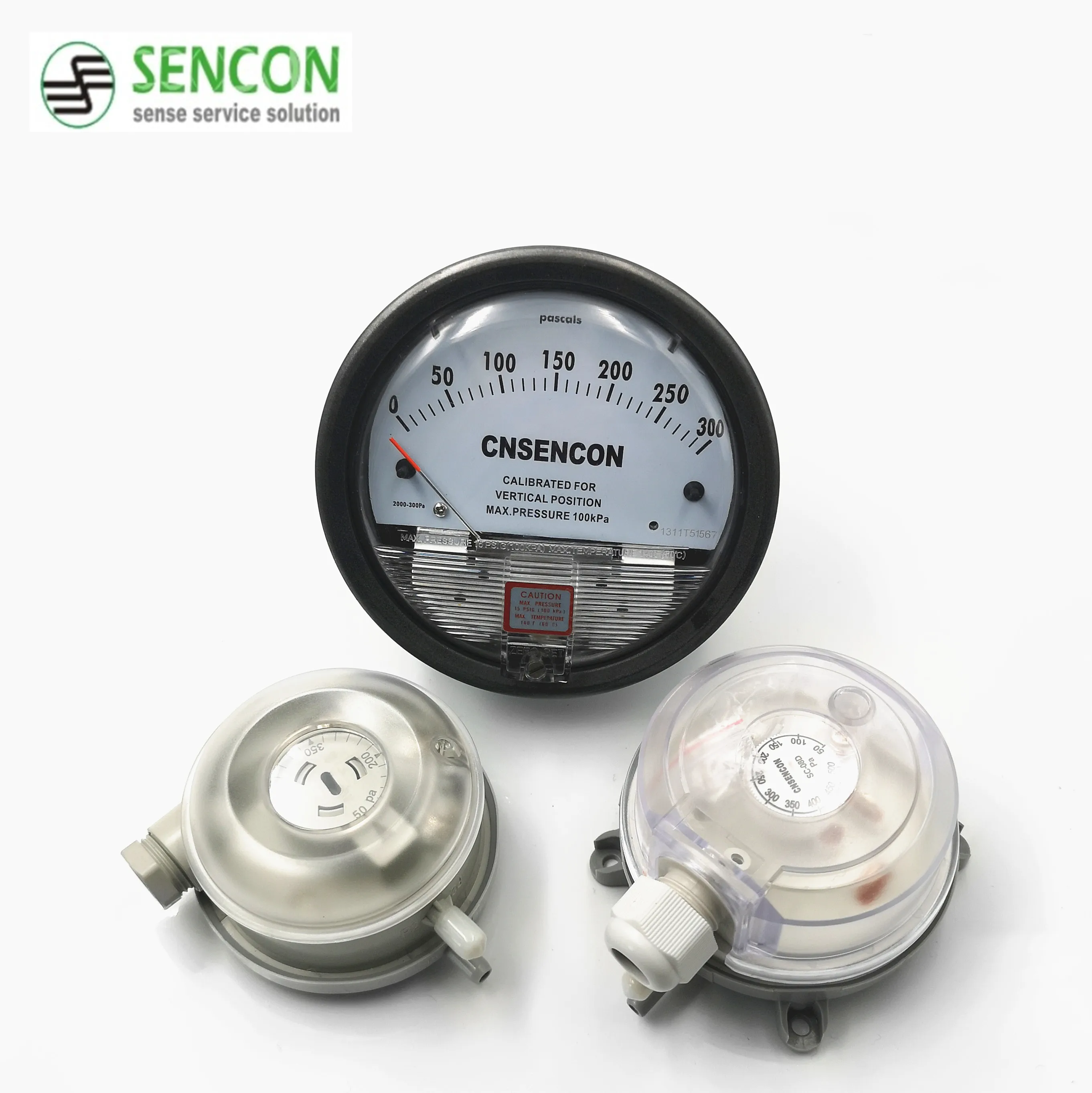 Micro pressure manometer differential air pressure gauge