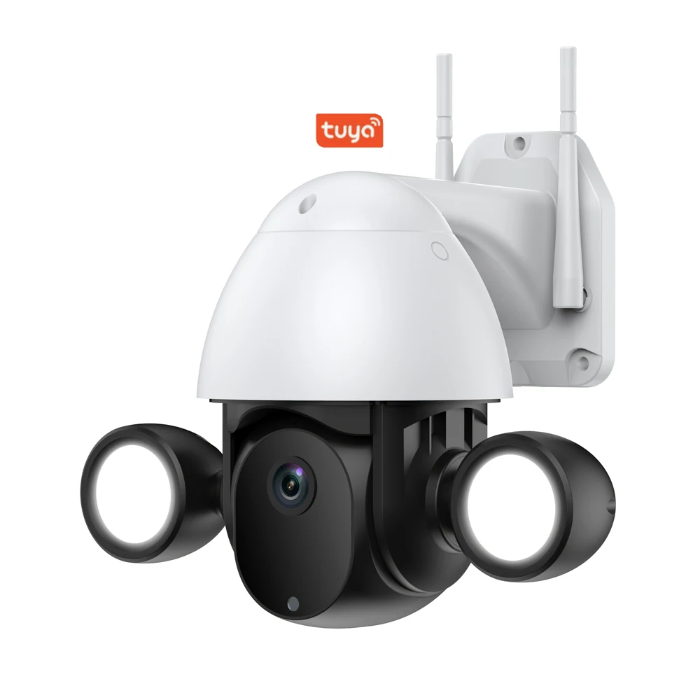 GOING tech cam tuya security wifi smart indoor ip camera flood 3MP garden light samll tuya camera