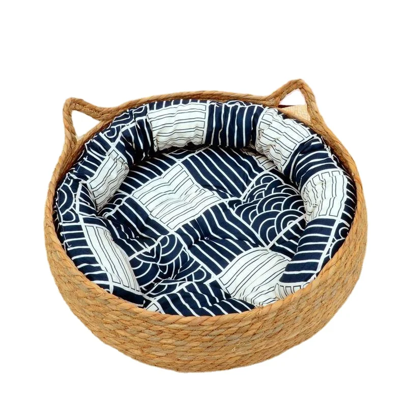 Cat Nest Four Seasons General Scratching Board Rattan Can Be Disassembled and Washed Winter Rabbit Weaving Warm