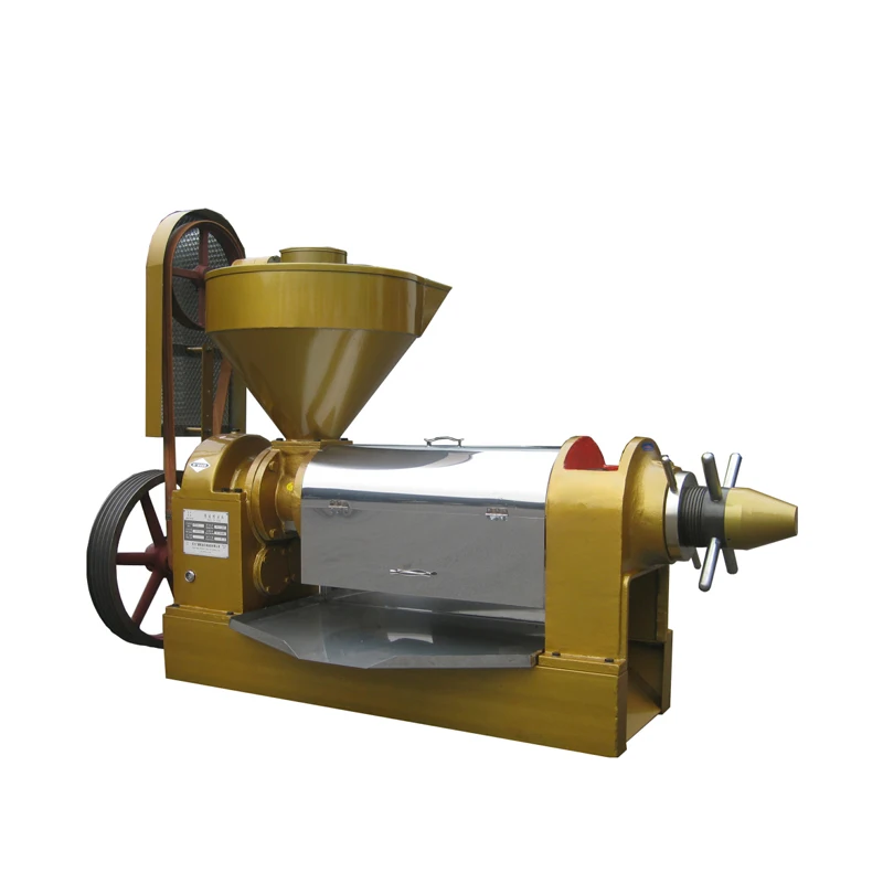 Automatic electric heating energy saving screw oil press factory direct sale multi-function rapeseed oil press in stock