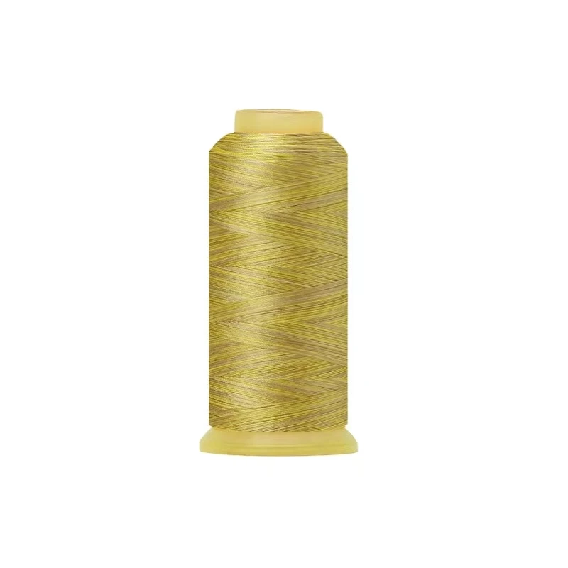 Colorful Sewing Thread Cone Embroidery Factory Wholesale 108d/2 5000yard 100% Polyester Thread For Machine