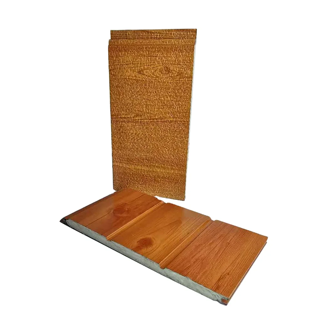 Панель из гипсокартона, 16 мм сэндвич-панель, декоративная Изолированная металлическая облицовочная панель из пенополиуретана