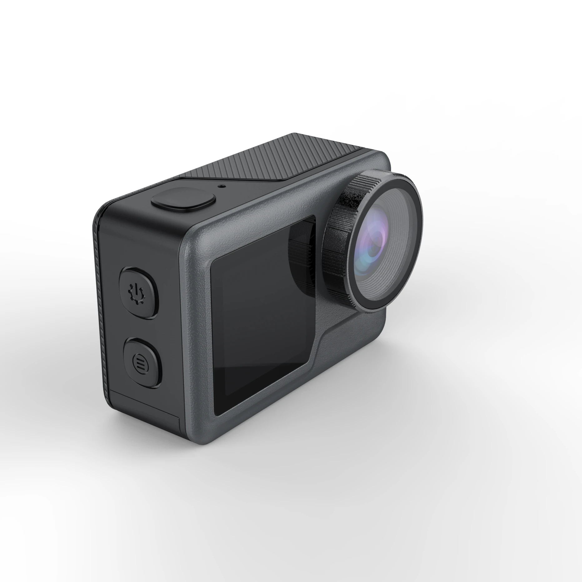 HDKing FA07A-1 2022 Latest ambarella h22 eis dual screen action camera real 4k 60fps body waterproof sports camera