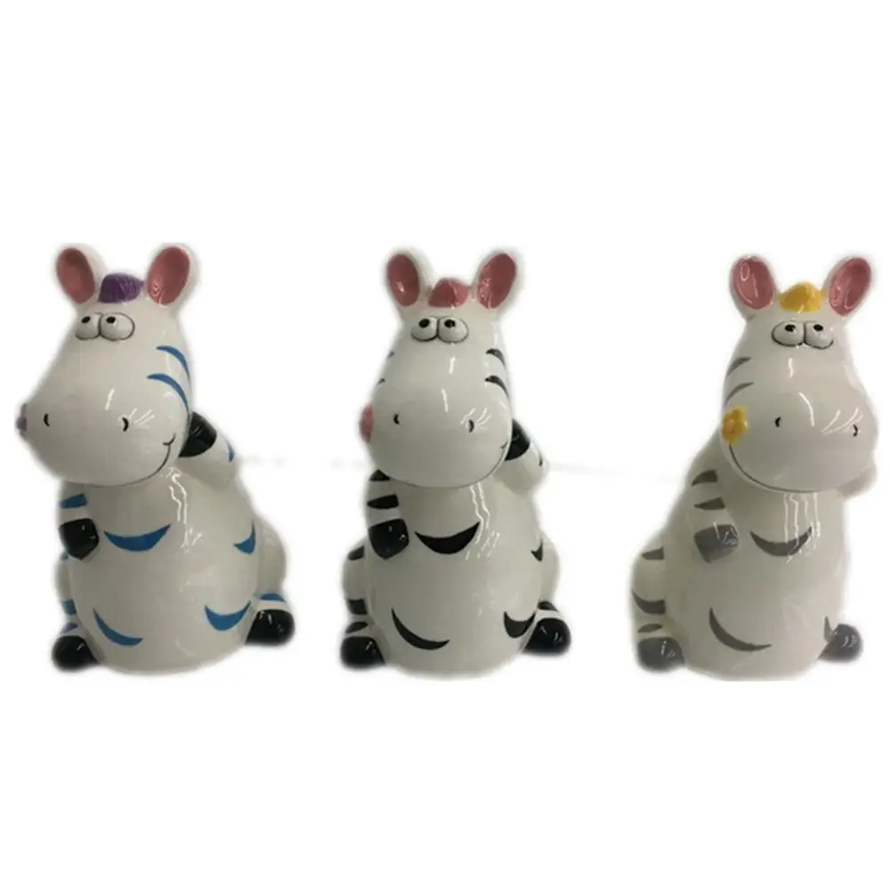 Factory custom exquisite ceramic elephant piggy bank to give children the best gift coin bank