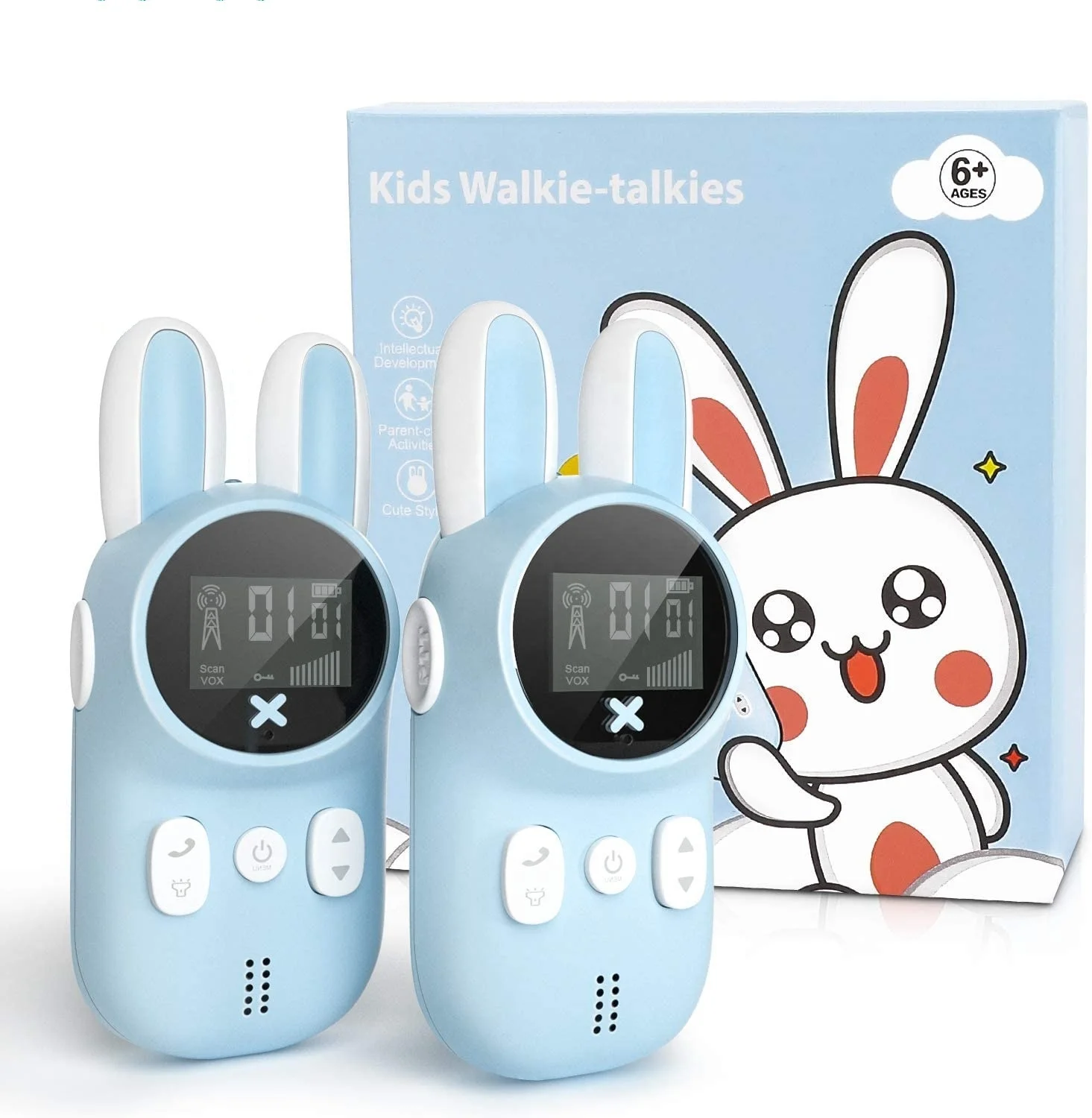 Детская иди и болтай Walkie Talkie “иди 1-3 км два пути радио 20 каналов развивающие игрушки для детей От 3 до 12