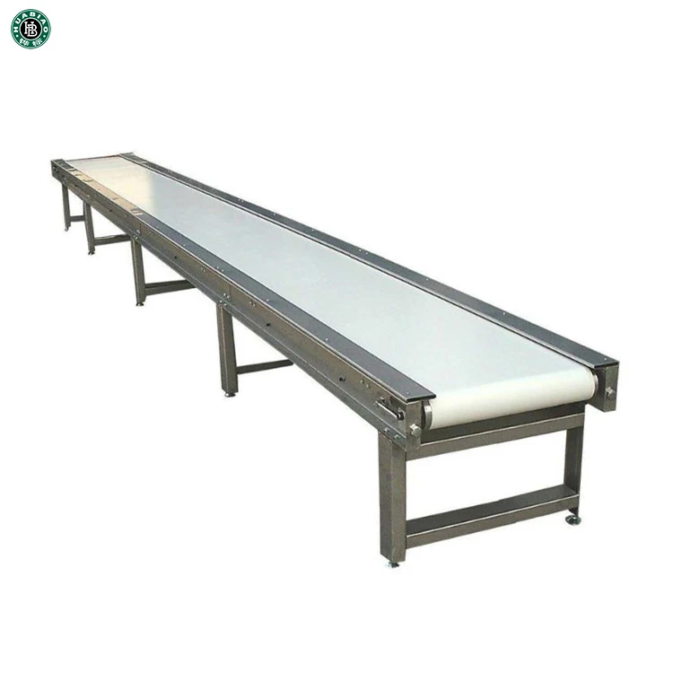 
belt custom made inclined bucket stainless steel table food second hand cooling conveyor 