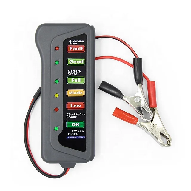 12V automobile battery tester Automobile motorcycle battery