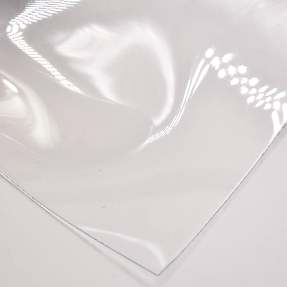 PVC fabric transparent Film TPU Leather for Sandals bag shoes Rain boots Shower curtain