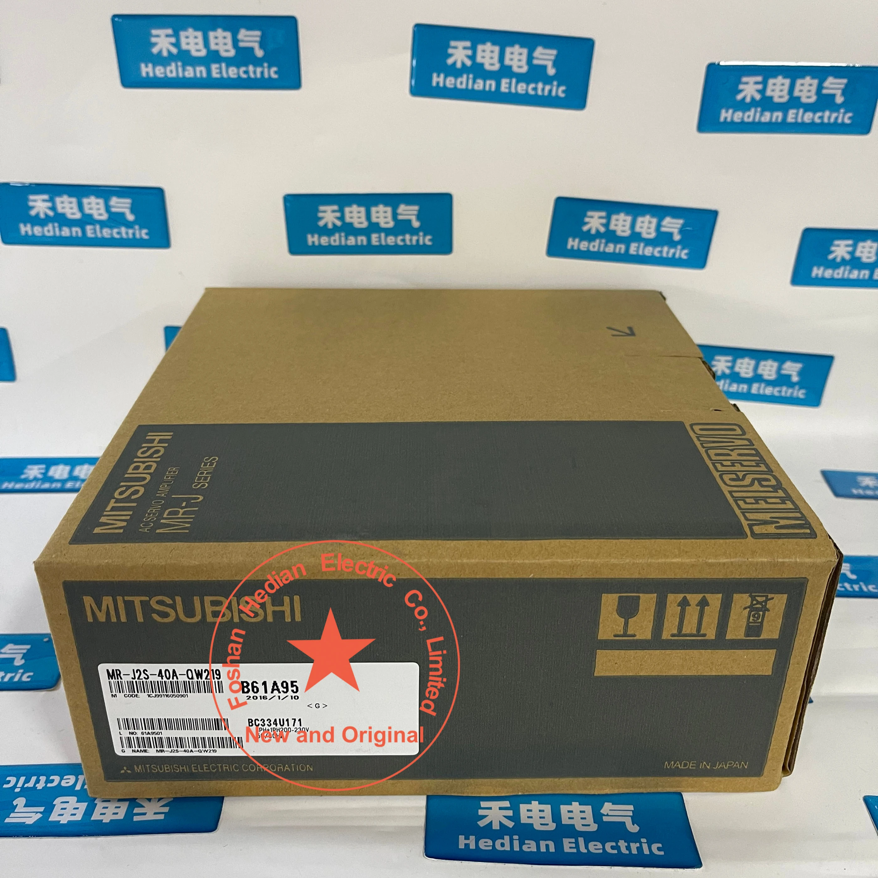 MR-J2S-40A-QW219 Новый и оригинальный сервопривод для-Mitsubishi-