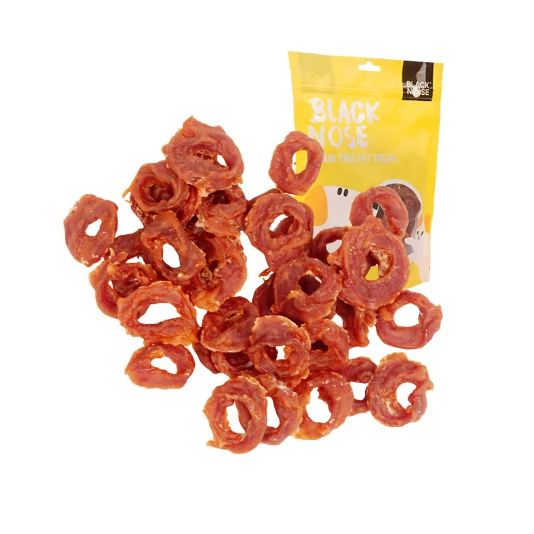 Freeze-dried Duck Snacks Pet Food Dried Duck Ring Meat Treats Freeze-dried Duck Food