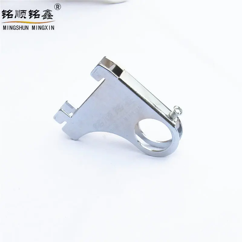 Chinese Factory A-Pillar U-Shaped Bracket Supermarket Shelf Hardware in Iron with Chrome Finish Fixed Accessories Connection