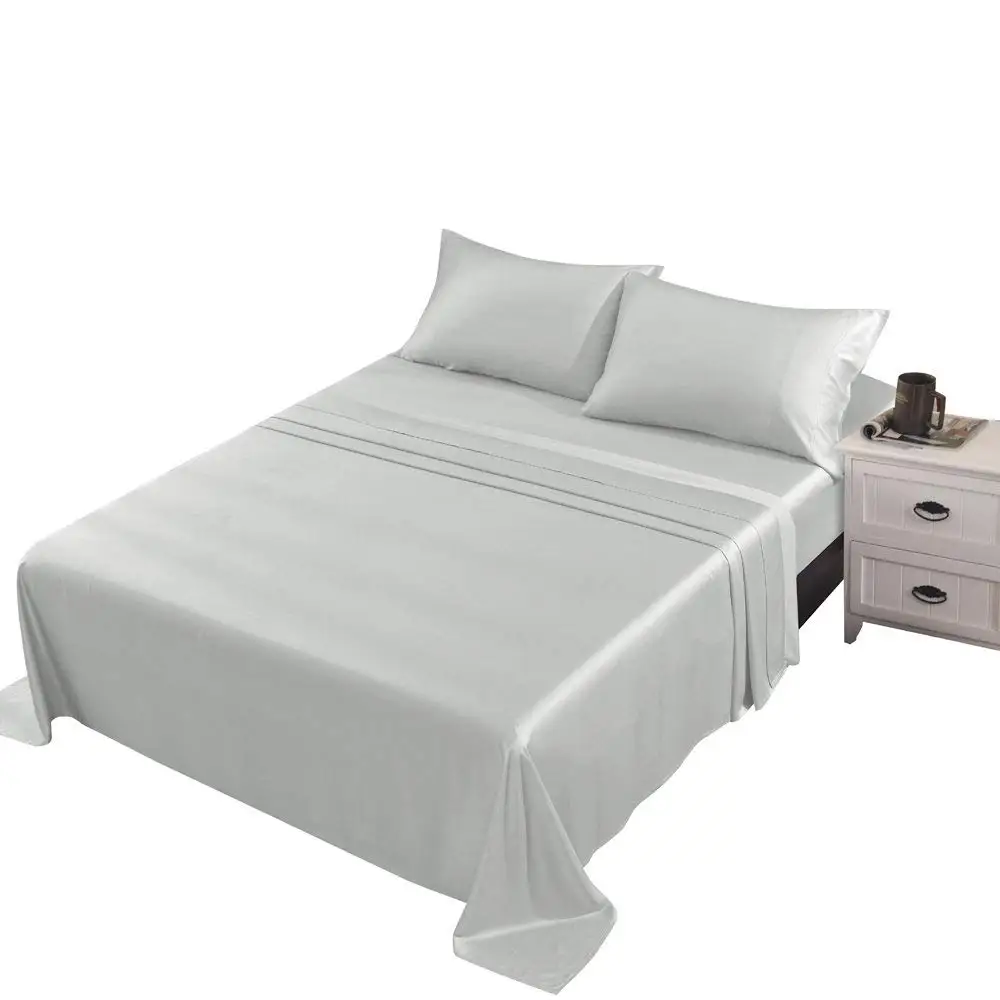 500 нитей 100% Египетский хлопок постельное белье, набор, Одноцветный сатина цвета для дома не предназначено для использования в отелях Queen размеры в зависимости от того, какие Yintex 223