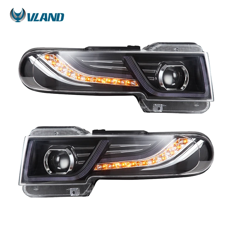 Vland Manufacturer LED Headlamp for Fj cruiser headlight fj frontlight fj headlamp factory wholesale 2008-2015