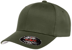 6277 Luxury custom 6 panel structured baseball hat flex fit curved brim gorras stretch fitted hat for men