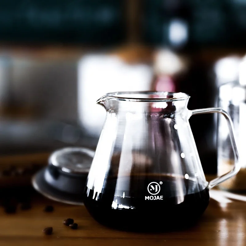 Высококачественное боросиликатное стекло 360 мл кофейный сервис инструменты для чая и кофе