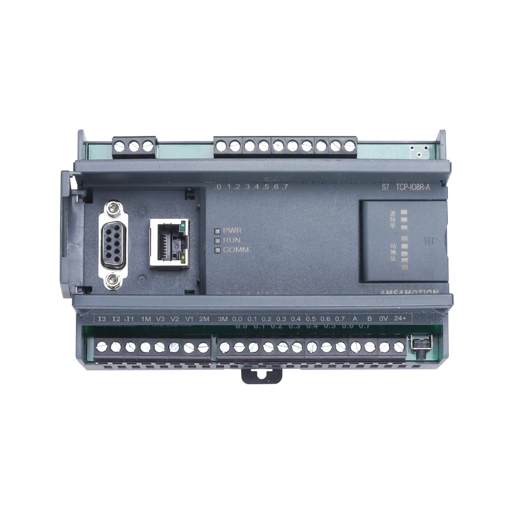 S7 TCP-IO8R-A RTU Expand Relay Ethernet High Speed Communication Module 8I-8O 6AI-1AO For Siemens SMART200/300/1200 Modbus