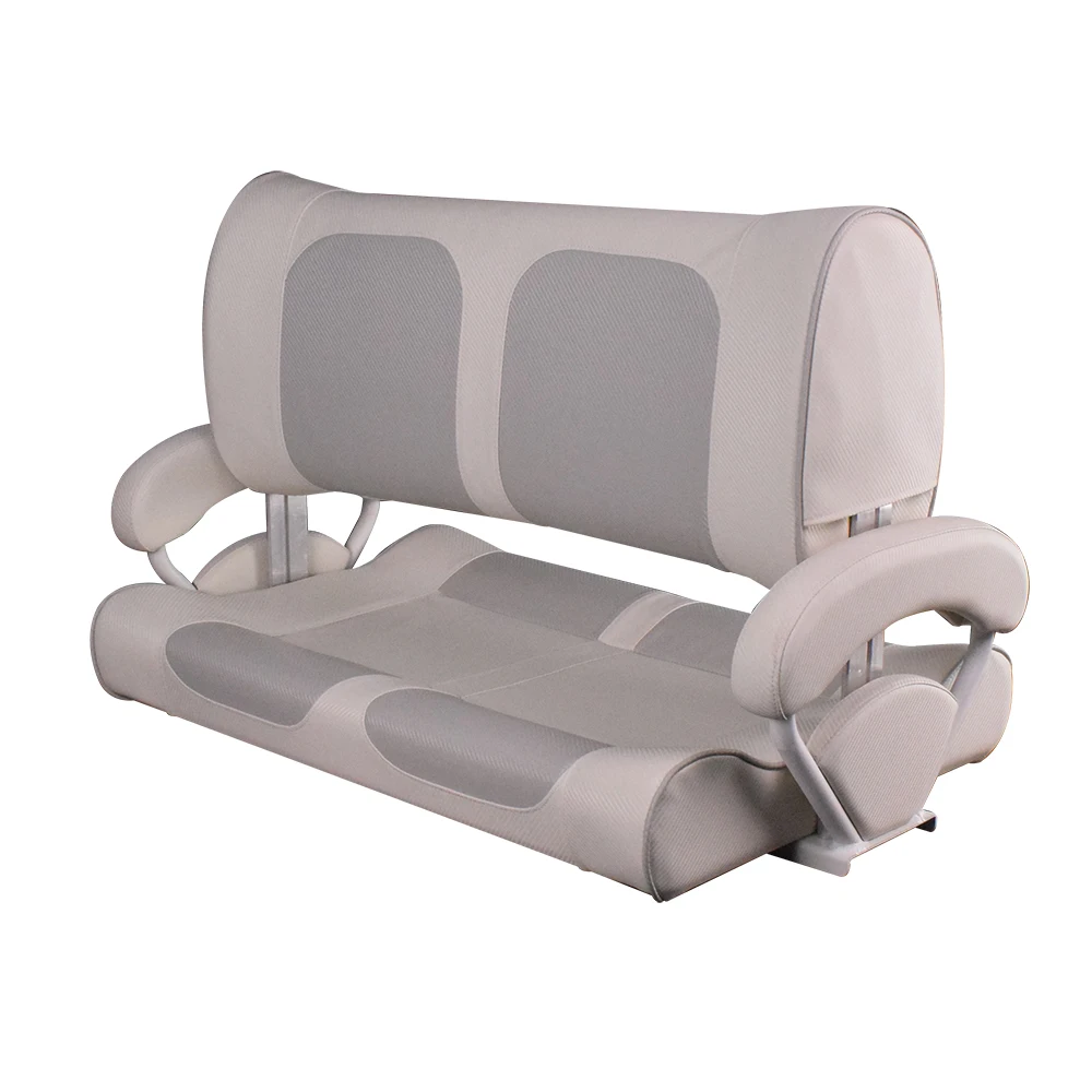 Marine Deluxe Double Flip-Back Seat Bench seating for Yacht
