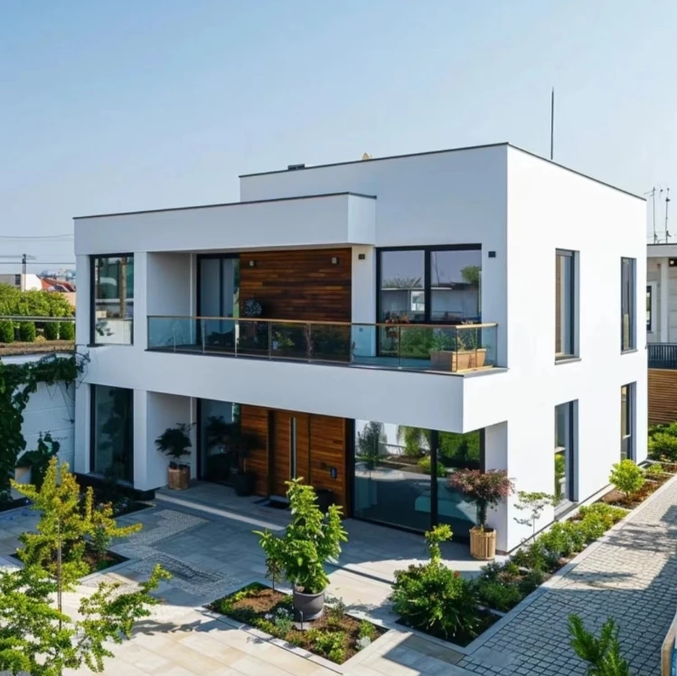 80 квадратных метров каждый этаж сборные современные дома с 4 спальнями casa construction