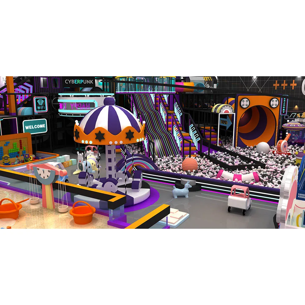 Indoor Soft Play Playground for Kids Modular Interactive Games Baby Playground Flooring Toys