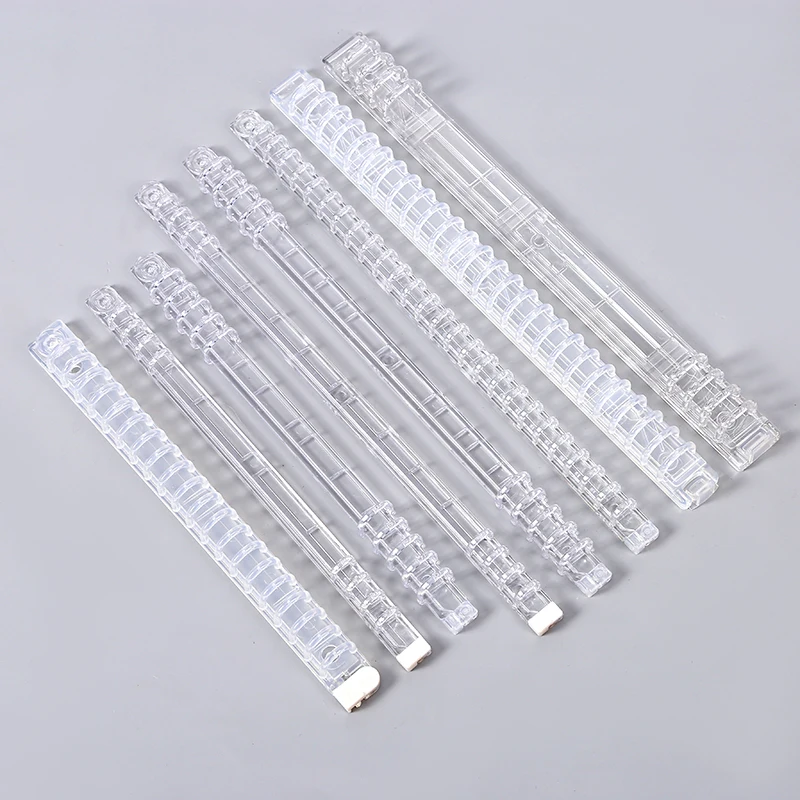 High Quality plastic Clip Board 6 Ring Mechanism for binder folder Factory wholesale