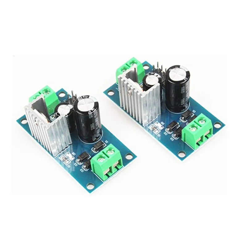 DC или AC к 6V 9V 12V Выход 1.2A Max LM7805 регулятор напряжения