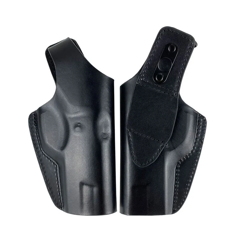 Gun Holster Leather Concealed Carry Holster Tactical Gun Case For Cold Gun Concealed