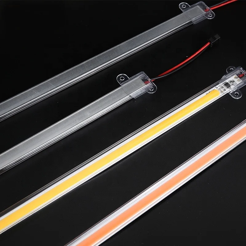 AC220V 1M High quality general led daytime running light high bright cob led strips with lens fog light fog lamp