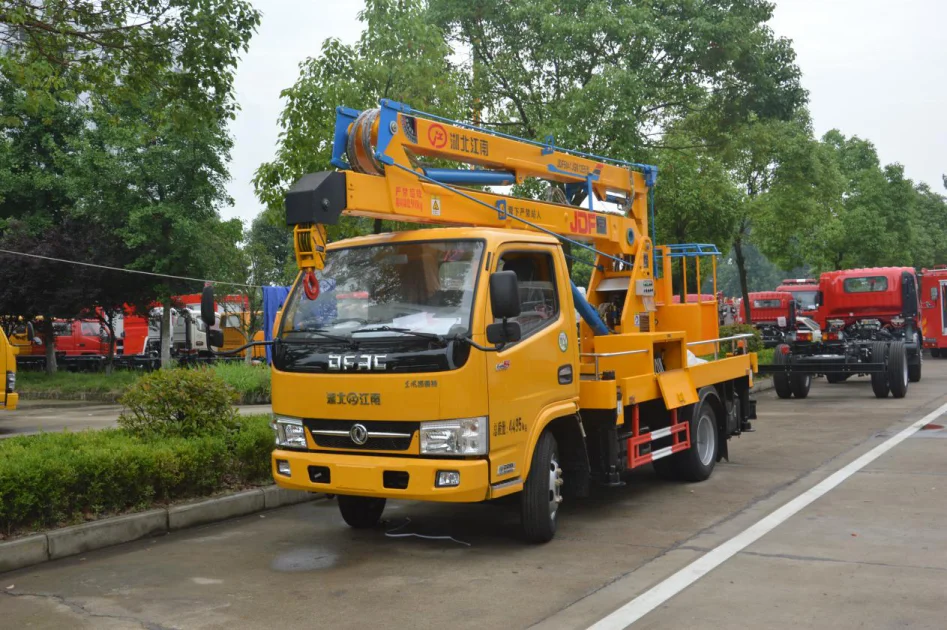 Cheap price 4x2 aerial truck 12m High Altitude Operation Platform Truck Overhead Working Truck