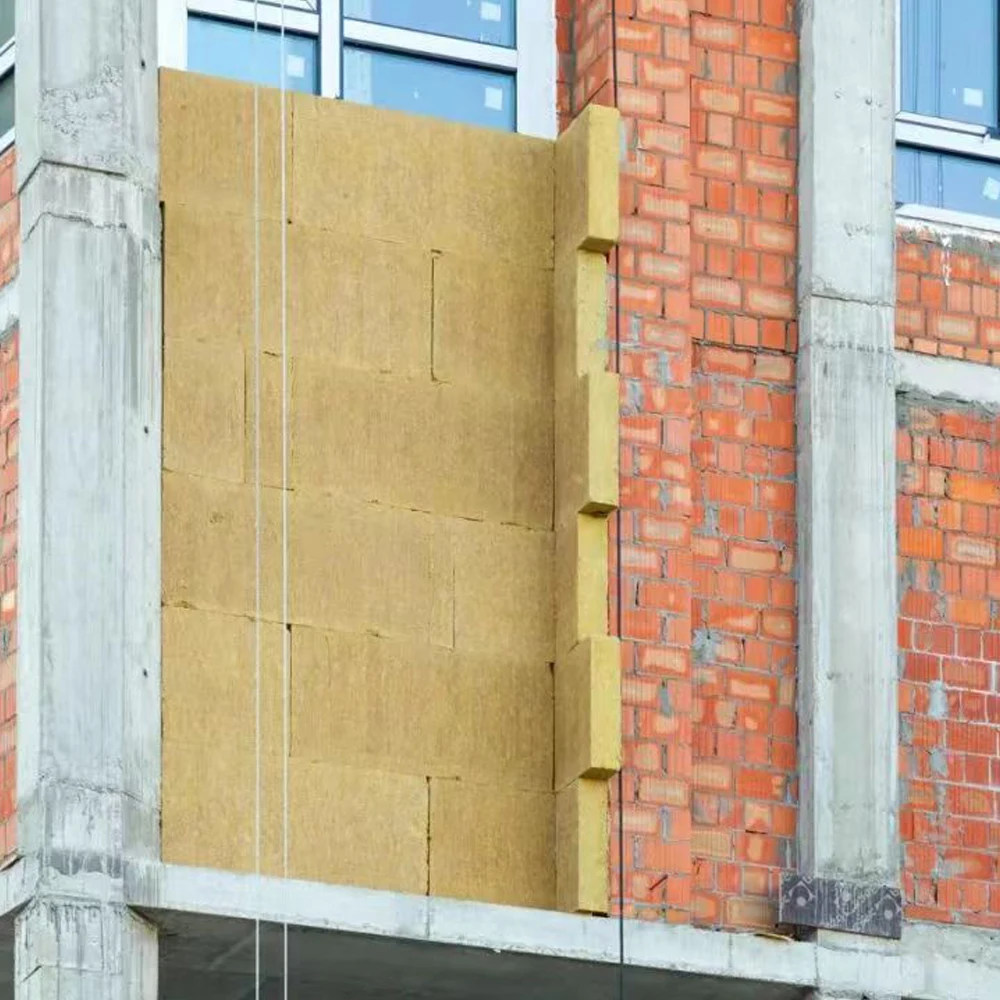 UET Professional Production FireProof Rock Wool Board Heat Insulation 180kg/m3 thick 50mm mineral stone rock wool board