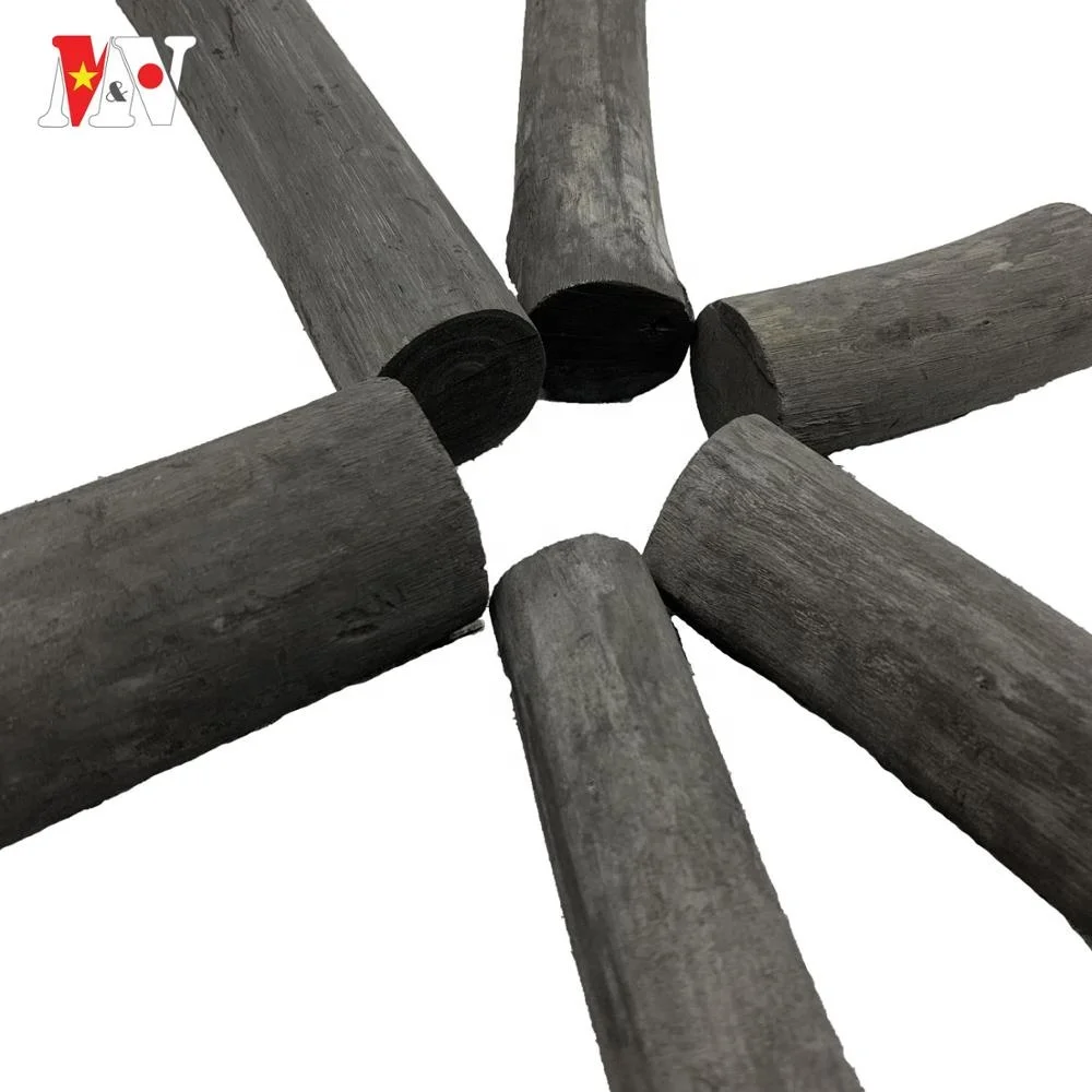 Древесный уголь с эвкалиптом премиум-класса, твердая древесина, 4-6 часов горения, белый