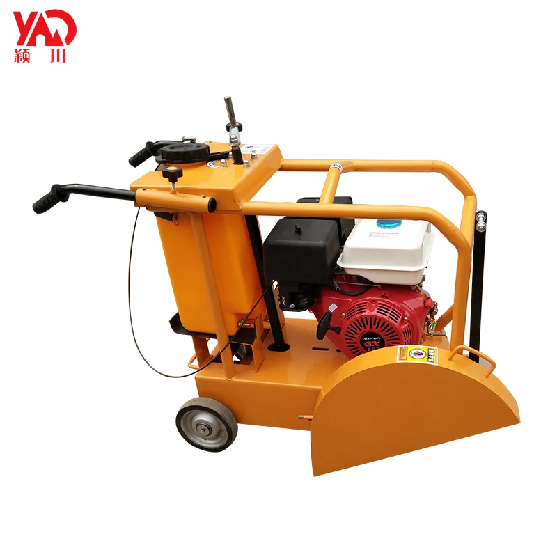 Walk behind gasoline robin electric asphalt floor road cutting saw machine concrete cutter