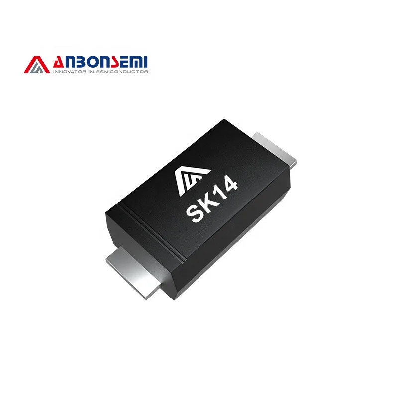 Anbon 1.0A 40V AS5819-L SK14 SMD SMA-L Package Schottky Barrier Rectifiers Diode
