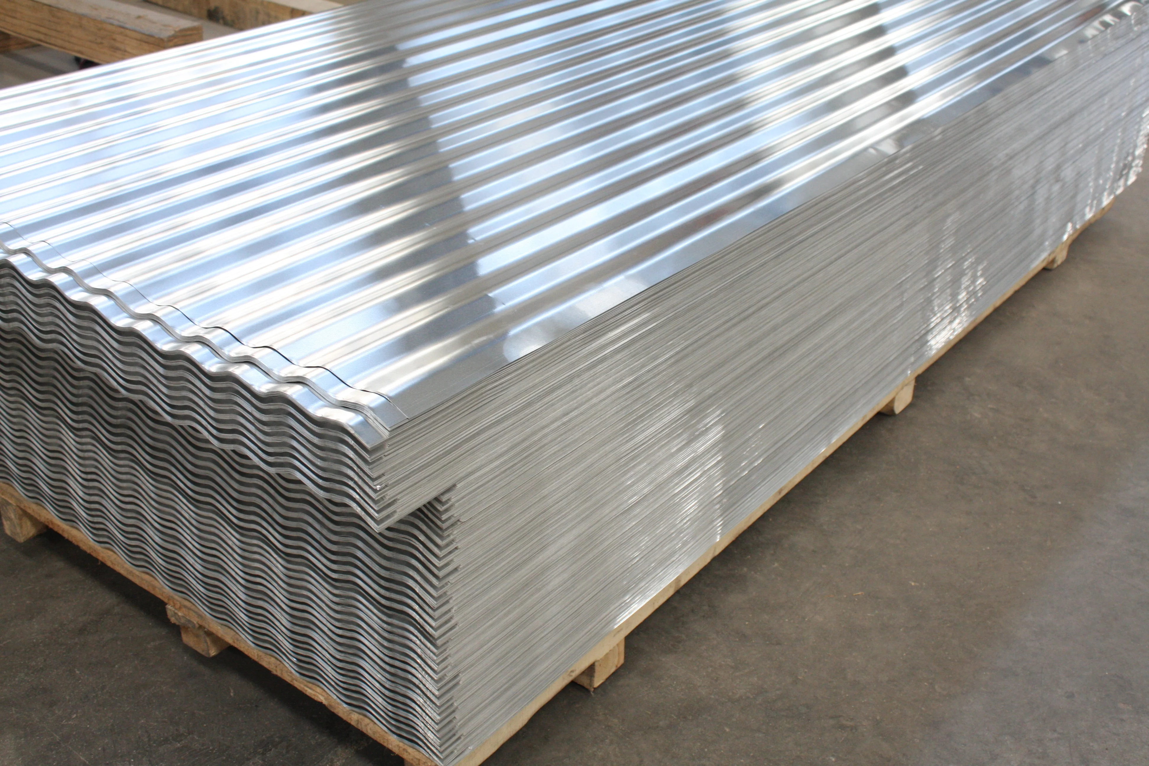 ASTM BS DIN GB JIS Carbon Steel Corrugated sheet Galvanized Steel Plates Good Quality for Ceilling construction
