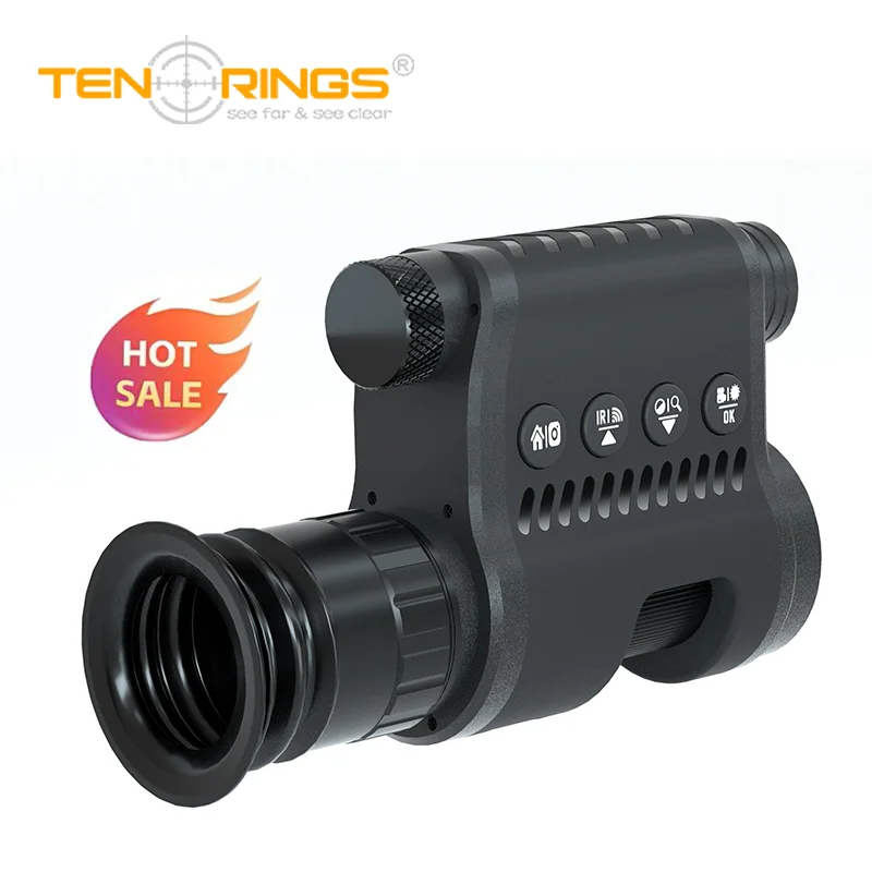 Ten Rings NV100 1080P night vision for hunting camping for watching High resolution use more 5 hour scope