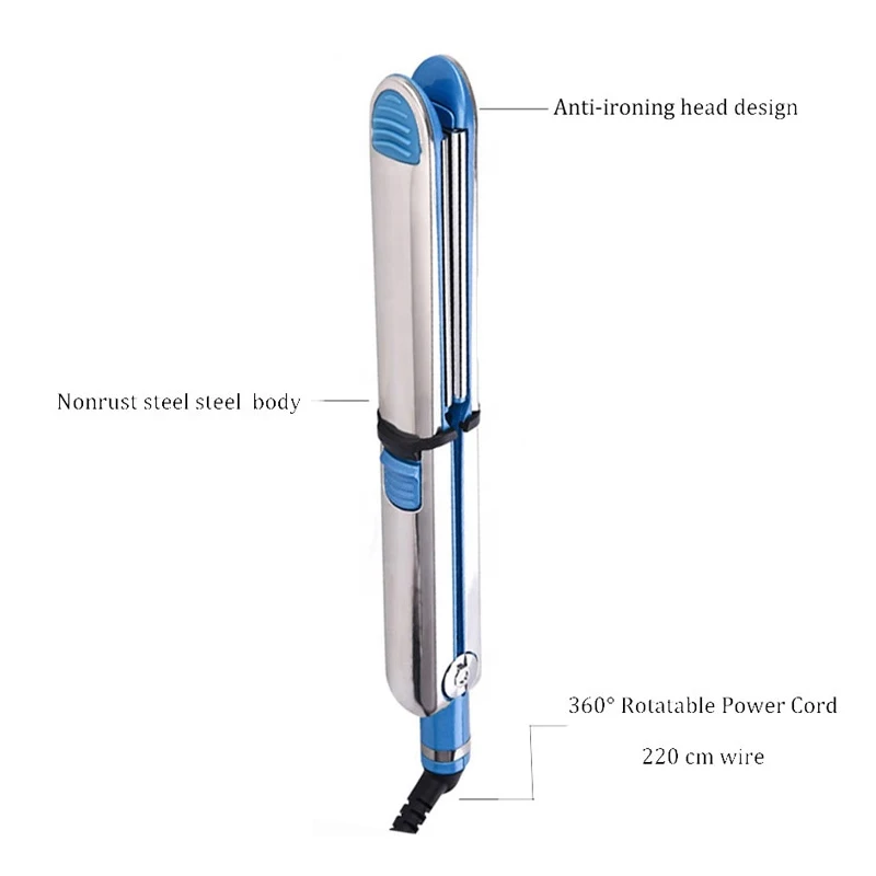 Stainless Steel Nano Titanium Plate Flat Irons Titanium Hair Straightener