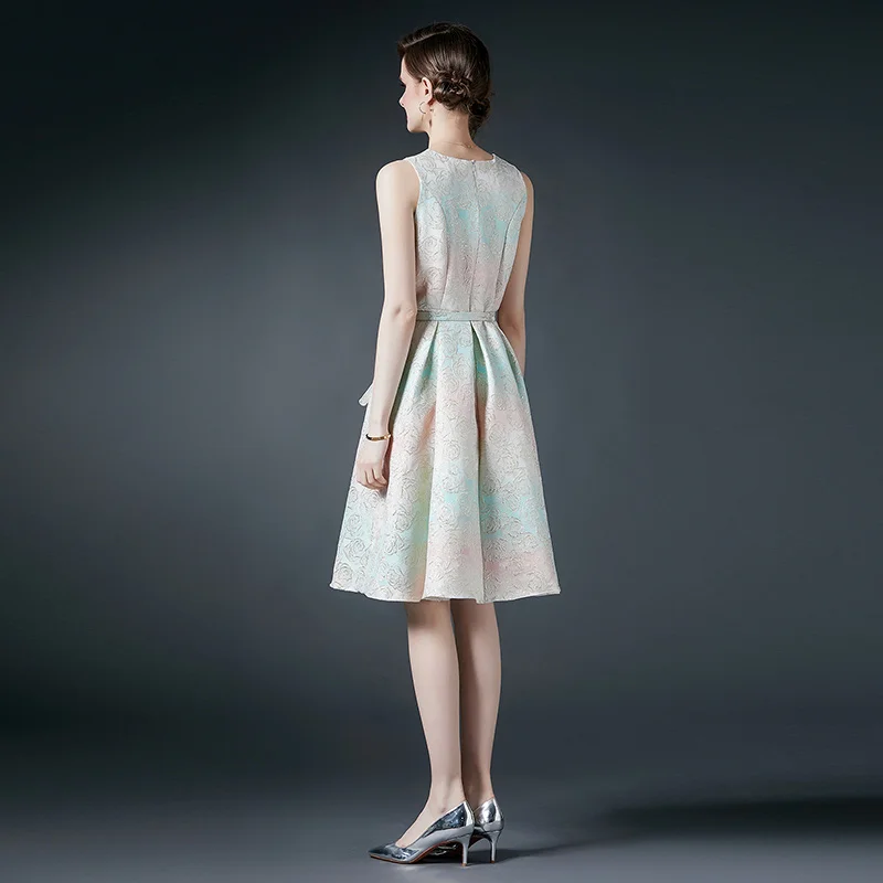 552-75-107 Designer Manufacturers Custom Woman Clothes Wholesale Prom Inspiration Elegant Vintage Lady Oem  Long Dresses