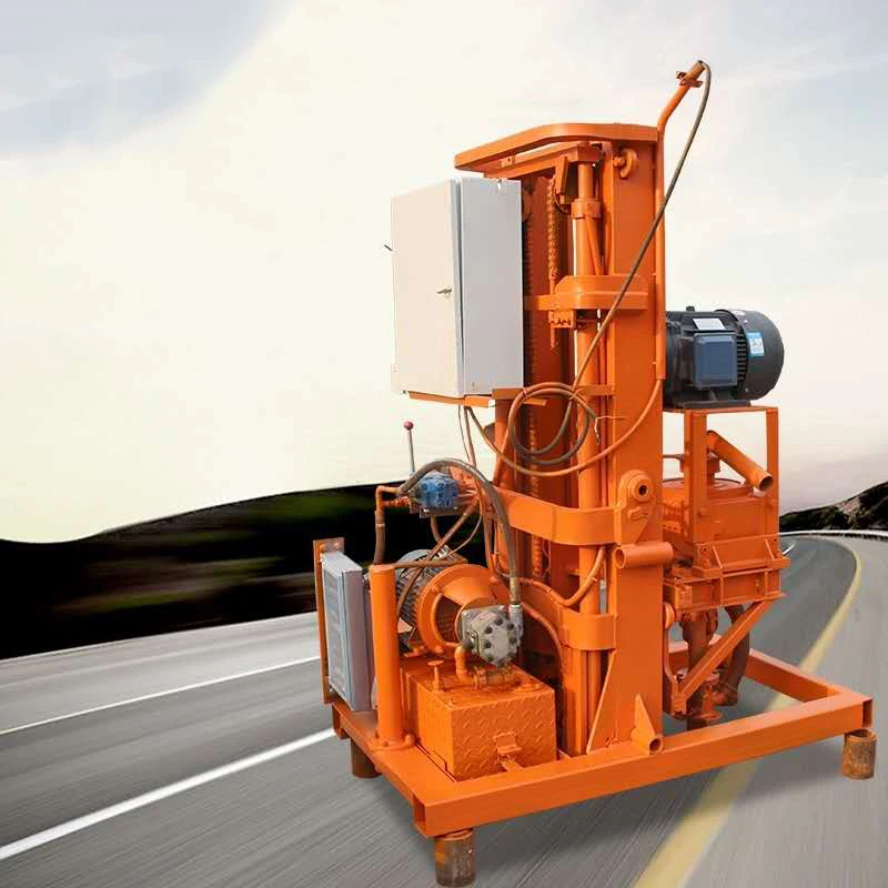 Portable Geothermal exploration borehole 200 meters deep  drilling machine