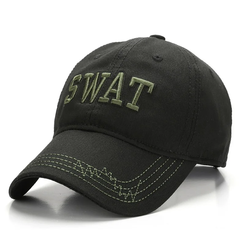 
SHTONE Professional Custom Made Cotton Twill 6 Panel Structured Sports Baseball Caps Hats With 3D Logo 