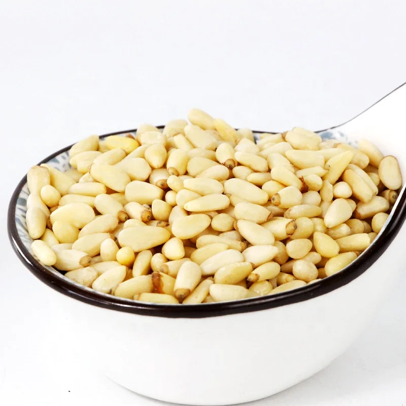 Siberian pine kernel produced in northeast China/high quality large grain pine kernel is cheap