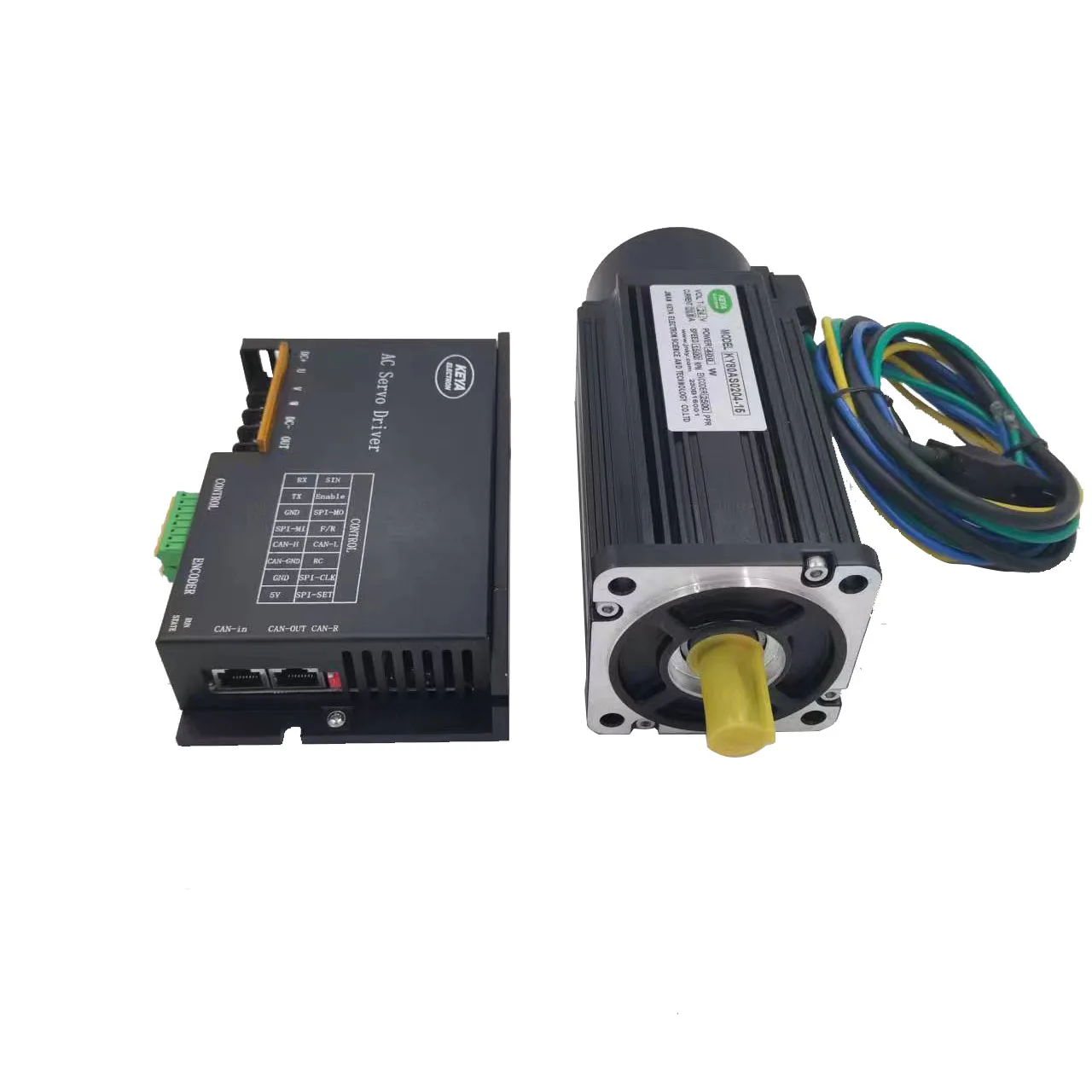 KEYA Motor Gear Motor DC Control BLDC Servo Driving System With Incremental Encoder And Speed Controller