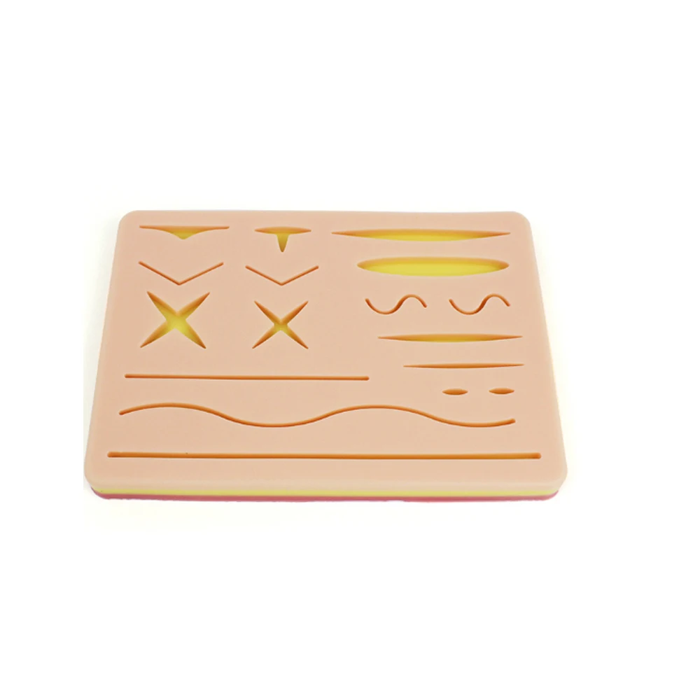 Suture Practice Pad Suture Skin Silicone Model Operate Suture Practice Model exercises silicone pad models