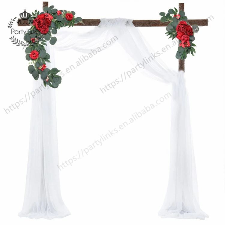 Artificial Flower Rose Peony Welcome Sign Wedding Guest Card Decoration Wedding Arch Wedding Background Wall Decoration Supplies